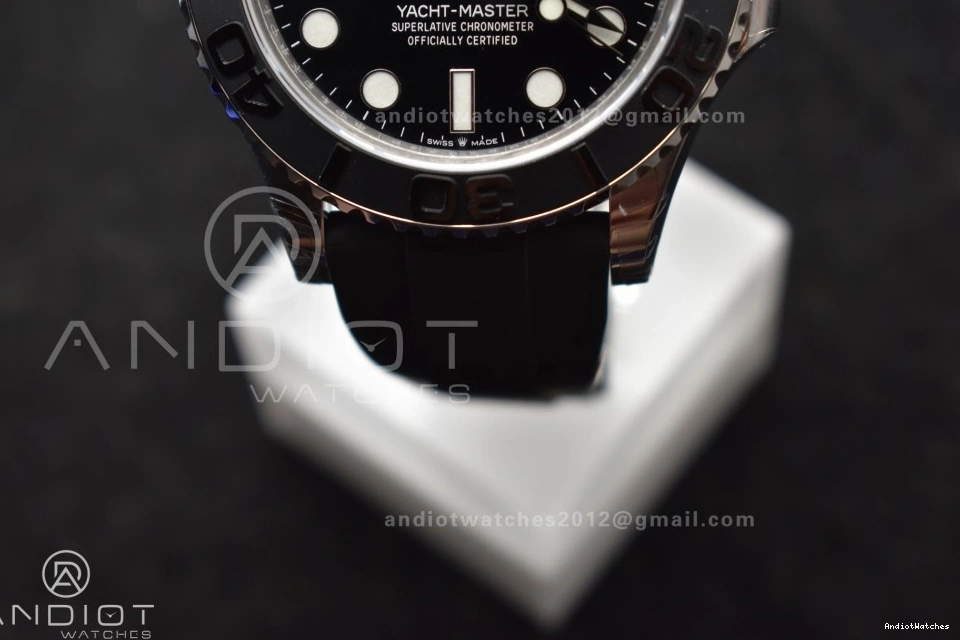 Black Edition WaterResistant Ceramic VSF Yacht-Master 226659 Bezel Best flex Weight) 3D 1213 42mm 1:1 Strap on (Gain VS3235 Oyster V3 0109